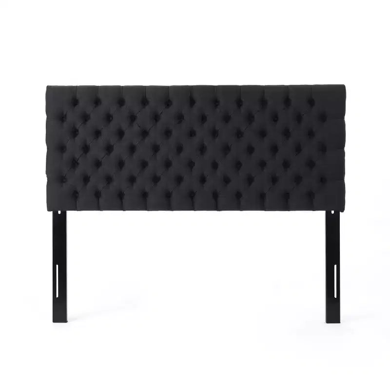 Tête de lit capitonnée réglable pour grand lit GDFStudio Brunet Contemporary