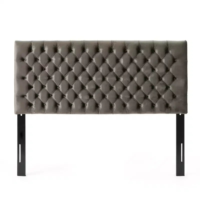 Tête de lit capitonnée réglable pour grand lit GDFStudio Brunet Contemporary