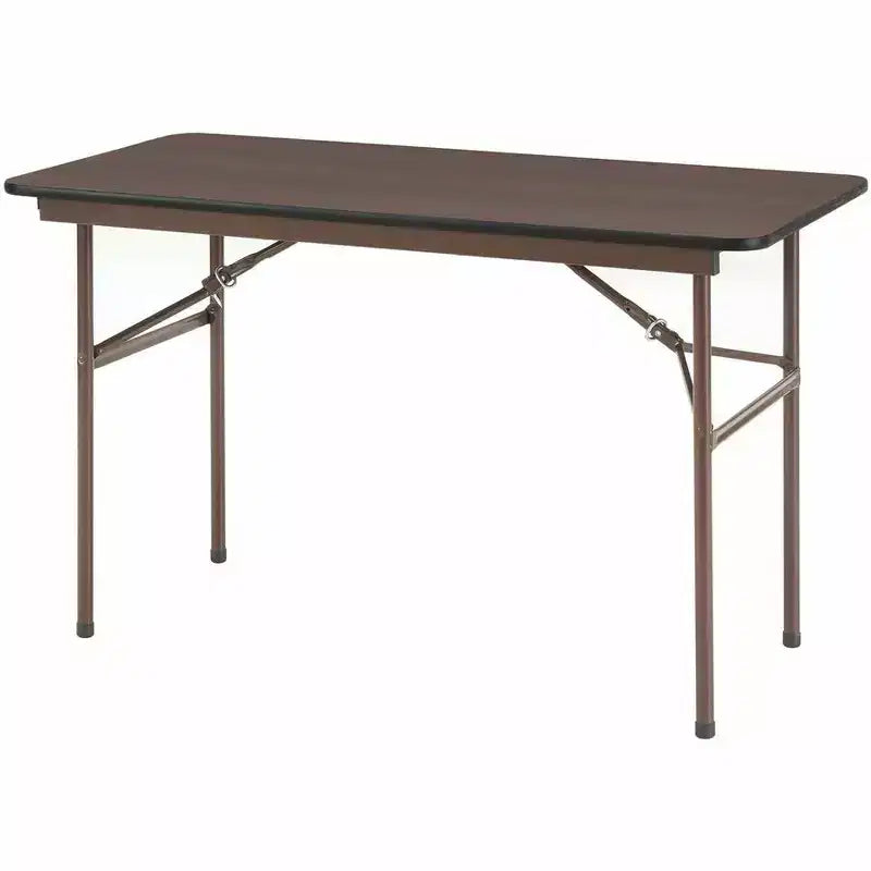 Table pliante économique Lorell - 48 x 24 po Acajou
