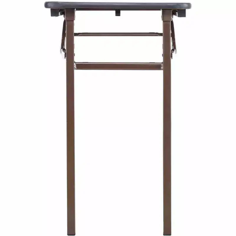 Table pliante économique Lorell - 48 x 24 po Acajou