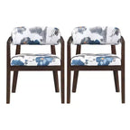 Christopher Knight Home Darien - Chaises de salle à manger rembourrées en bois d'hévéa (Lot de 2)