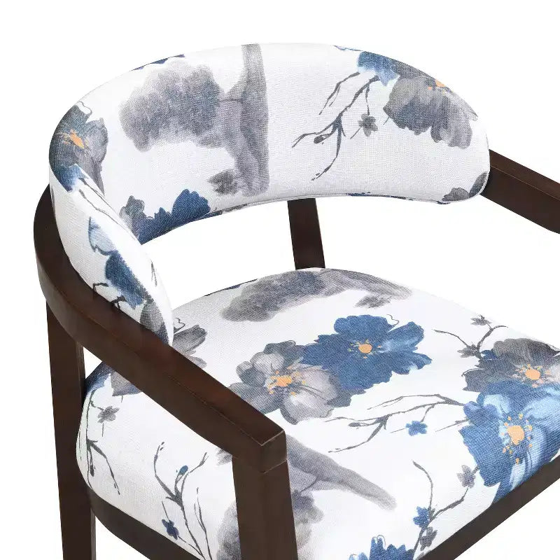 Christopher Knight Home Darien - Chaises de salle à manger rembourrées en bois d'hévéa (Lot de 2)