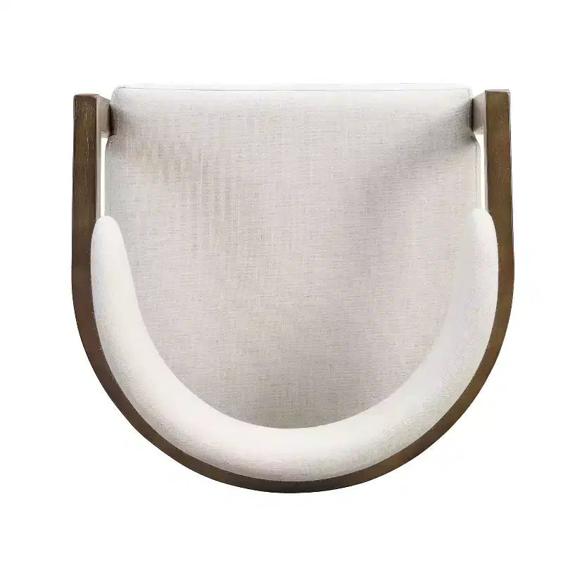 Christopher Knight Home Darien - Chaises de salle à manger rembourrées en bois d'hévéa (Lot de 2)