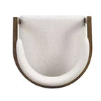 Christopher Knight Home Darien - Chaises de salle à manger rembourrées en bois d'hévéa (Lot de 2)