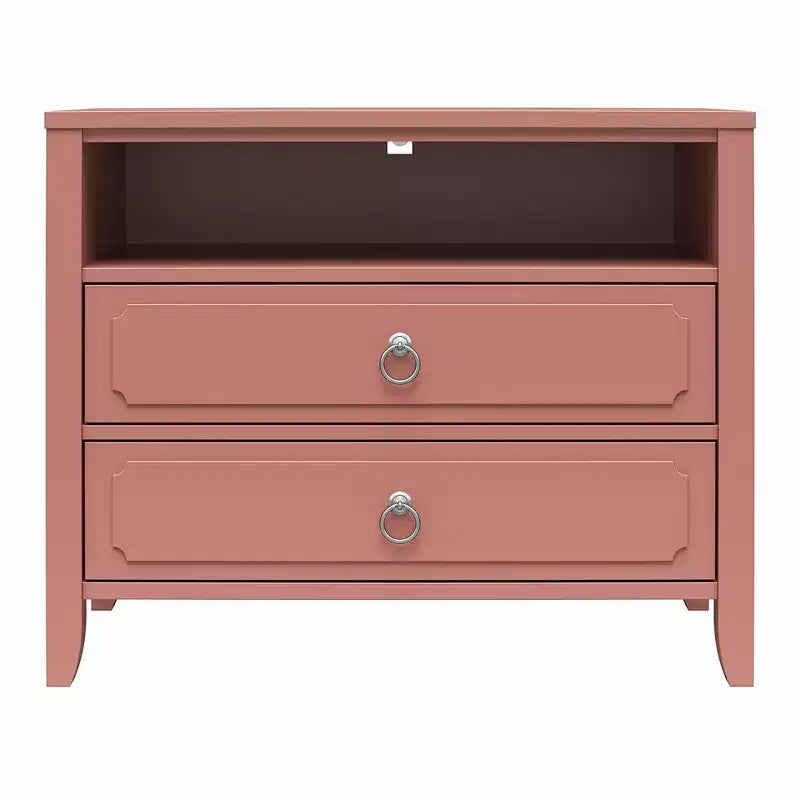 Novogratz Her Majesty 2-Drawer Nightstand