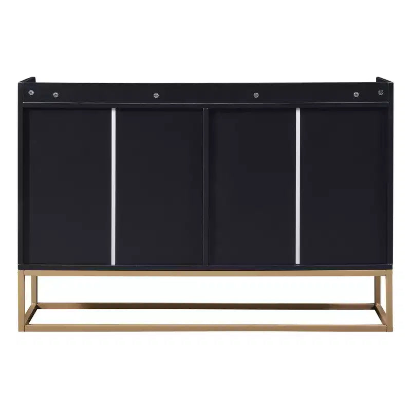 Buffet moderne Whisen, élégant meuble de rangement avec grand espace de rangement pour salle à manger, entrée
