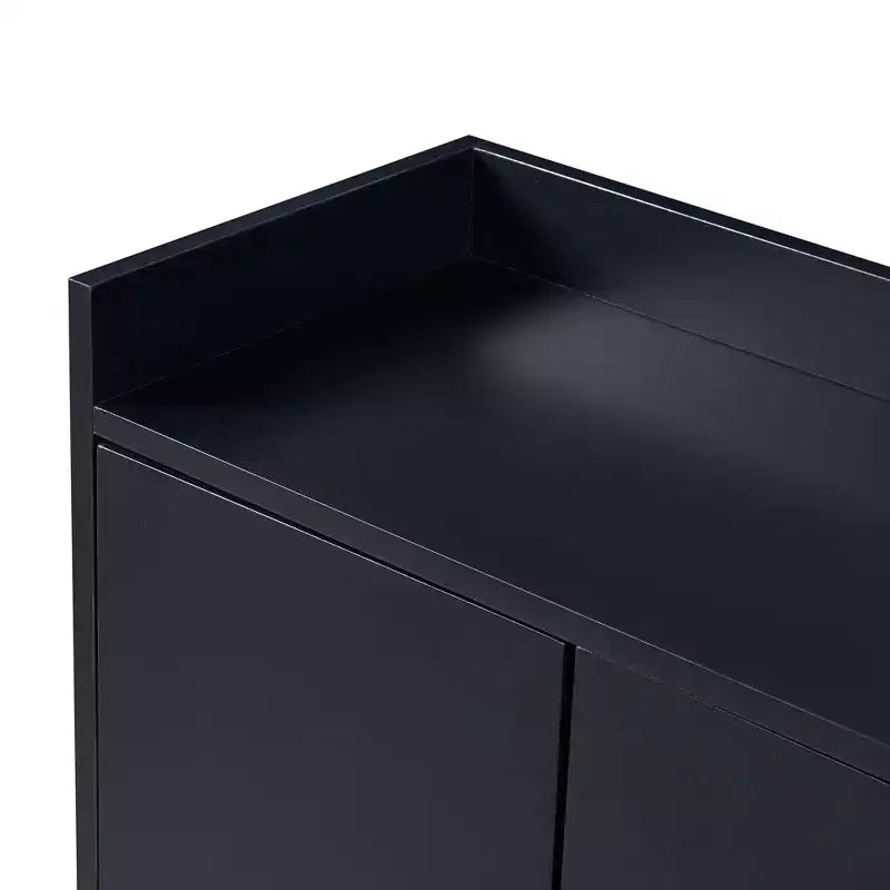 Buffet moderne Whisen, élégant meuble de rangement avec grand espace de rangement pour salle à manger, entrée
