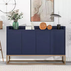 Buffet moderne Whisen, élégant meuble de rangement avec grand espace de rangement pour salle à manger, entrée