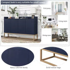 Buffet moderne Whisen, élégant meuble de rangement avec grand espace de rangement pour salle à manger, entrée