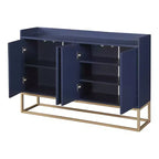 Buffet moderne Whisen, élégant meuble de rangement avec grand espace de rangement pour salle à manger, entrée