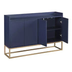 Buffet moderne Whisen, élégant meuble de rangement avec grand espace de rangement pour salle à manger, entrée