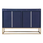 Buffet moderne Whisen, élégant meuble de rangement avec grand espace de rangement pour salle à manger, entrée