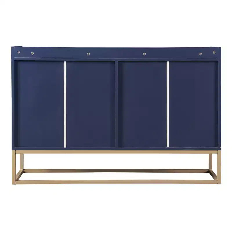 Buffet moderne Whisen, élégant meuble de rangement avec grand espace de rangement pour salle à manger, entrée