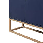 Buffet moderne Whisen, élégant meuble de rangement avec grand espace de rangement pour salle à manger, entrée