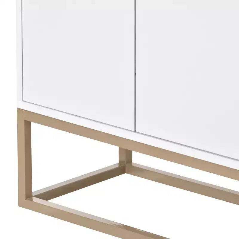 Buffet moderne Whisen, élégant meuble de rangement avec grand espace de rangement pour salle à manger, entrée