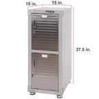 Armoire casier empilable Seville Classics UltraHD à 4 portes