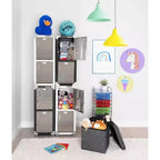 Armoire casier empilable Seville Classics UltraHD à 4 portes