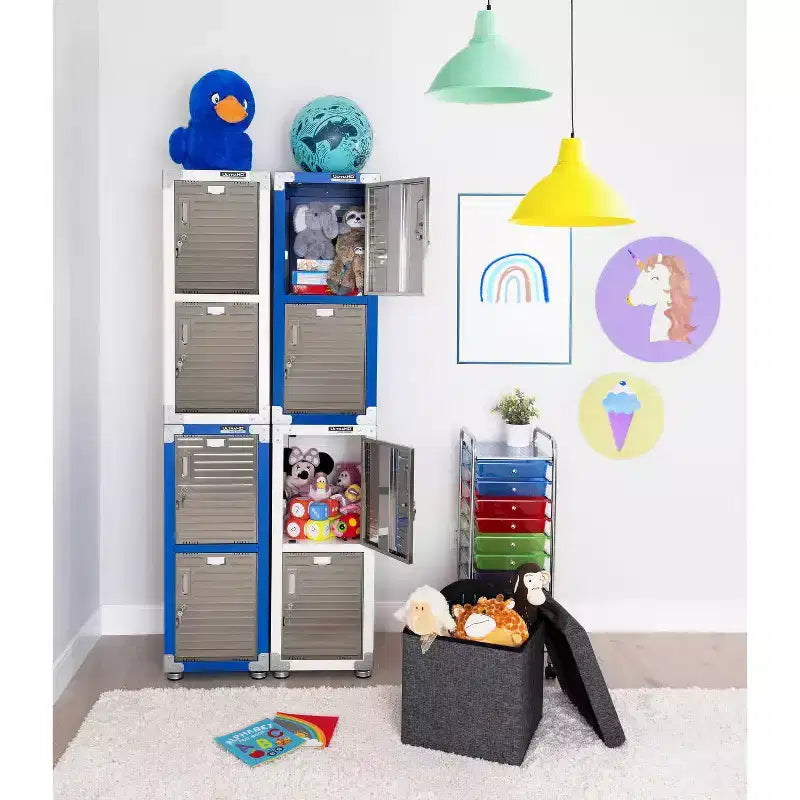 Armoire casier empilable Seville Classics UltraHD à 4 portes
