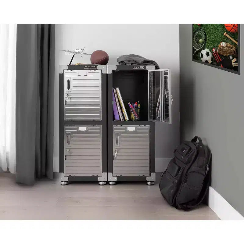 Armoire casier empilable Seville Classics UltraHD à 4 portes