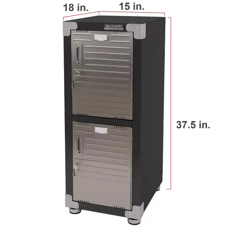 Armoire casier empilable Seville Classics UltraHD à 4 portes