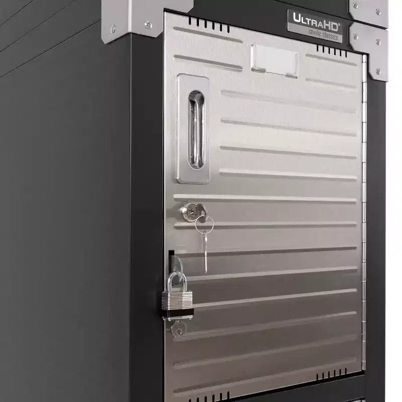Armoire casier empilable Seville Classics UltraHD à 4 portes