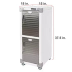 Armoire casier empilable Seville Classics UltraHD à 4 portes