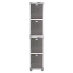 Armoire casier empilable Seville Classics UltraHD à 4 portes