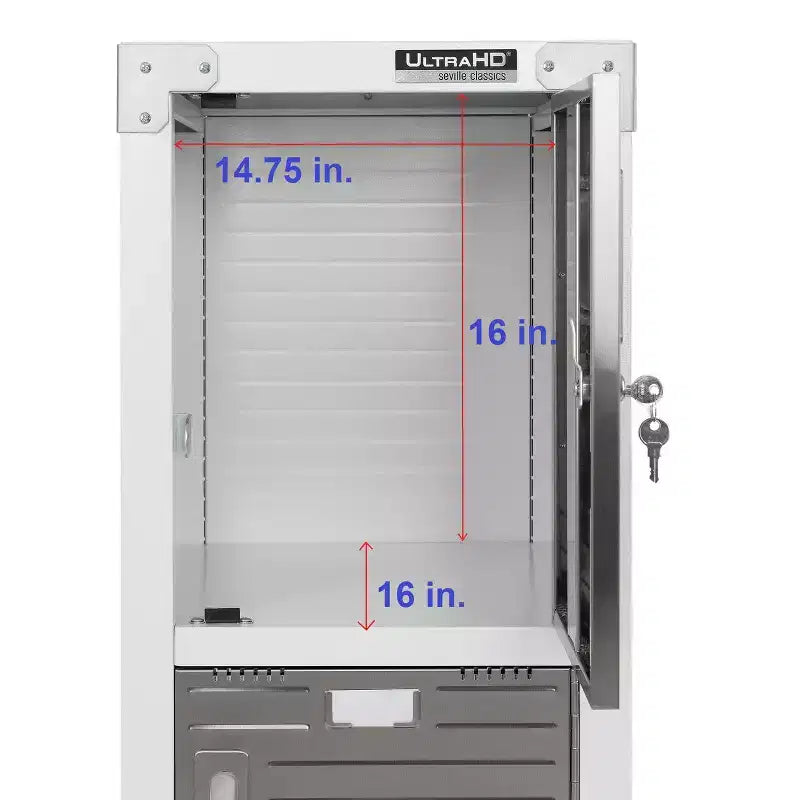 Armoire casier empilable Seville Classics UltraHD à 4 portes