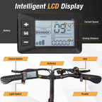 Vélo électrique pliant Costway 16 avec moteur sans balais de 650 W en pointe