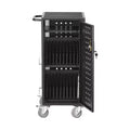VEVOR Laptop Cart, 20 Device Mobile Charging Cart, Up to 15.6 in Screen Size, Office and Classroom Mobile Charging Cart, for Chromebook