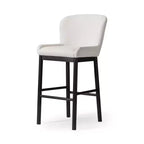Maven Lane Gia Bar Stool with Fabric Upholstery 31