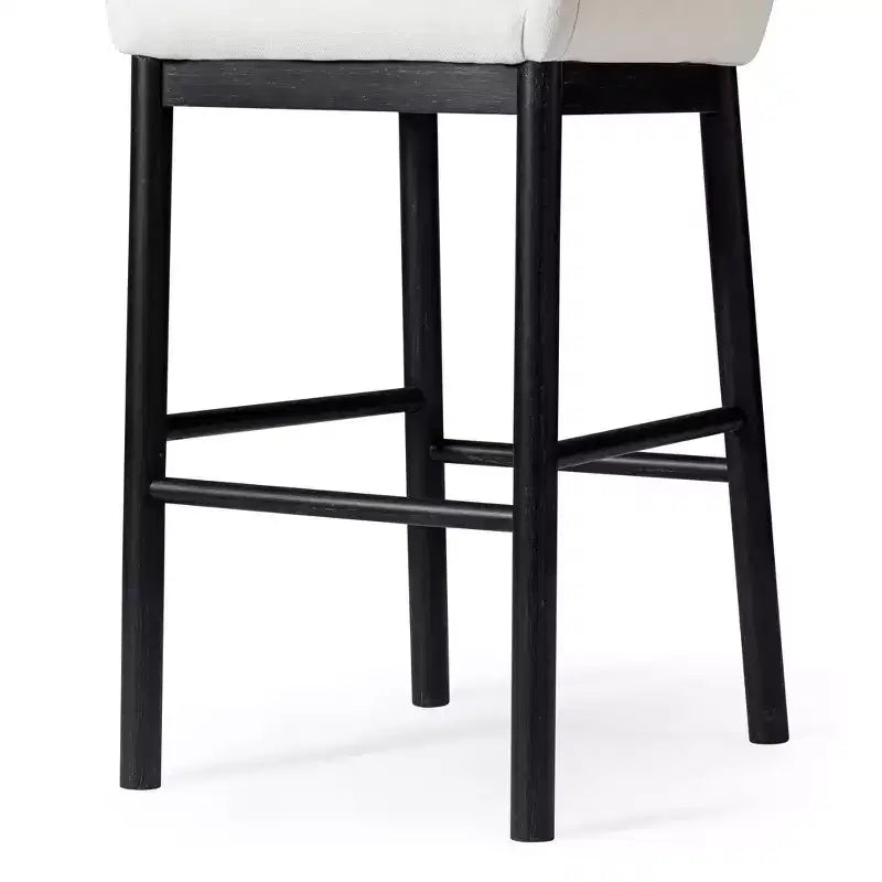 Tabouret de bar Gia Maven Lane avec revêtement en tissu 31