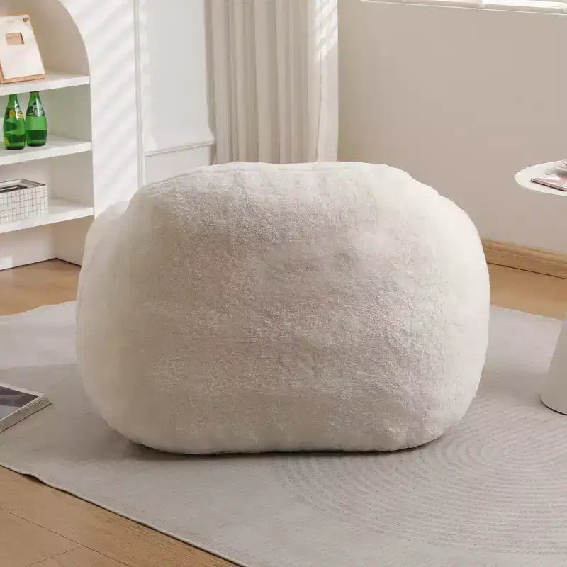 Vatros Grande Chaise Pouf Canapé Pouf avec Accoudoir