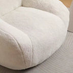 Vatros Grande Chaise Pouf Canapé Pouf avec Accoudoir