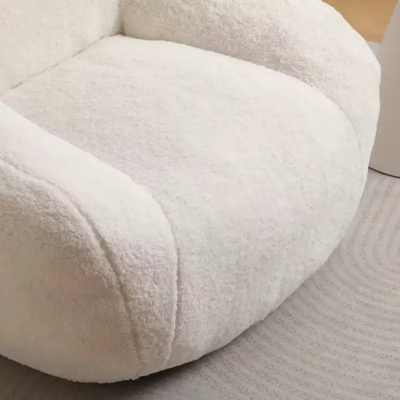 Vatros Grande Chaise Pouf Canapé Pouf avec Accoudoir