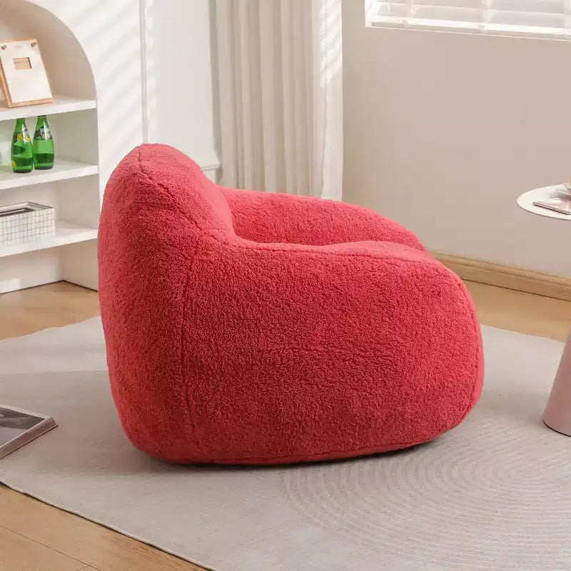 Vatros Grande Chaise Pouf Canapé Pouf avec Accoudoir