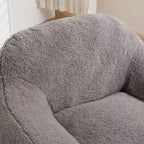 Vatros Grande Chaise Pouf Canapé Pouf avec Accoudoir