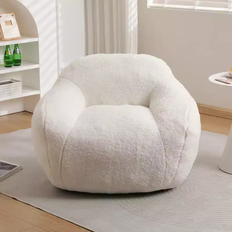 Vatros Grande Chaise Pouf Canapé Pouf avec Accoudoir