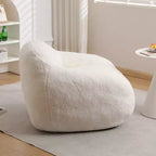 Vatros Grande Chaise Pouf Canapé Pouf avec Accoudoir