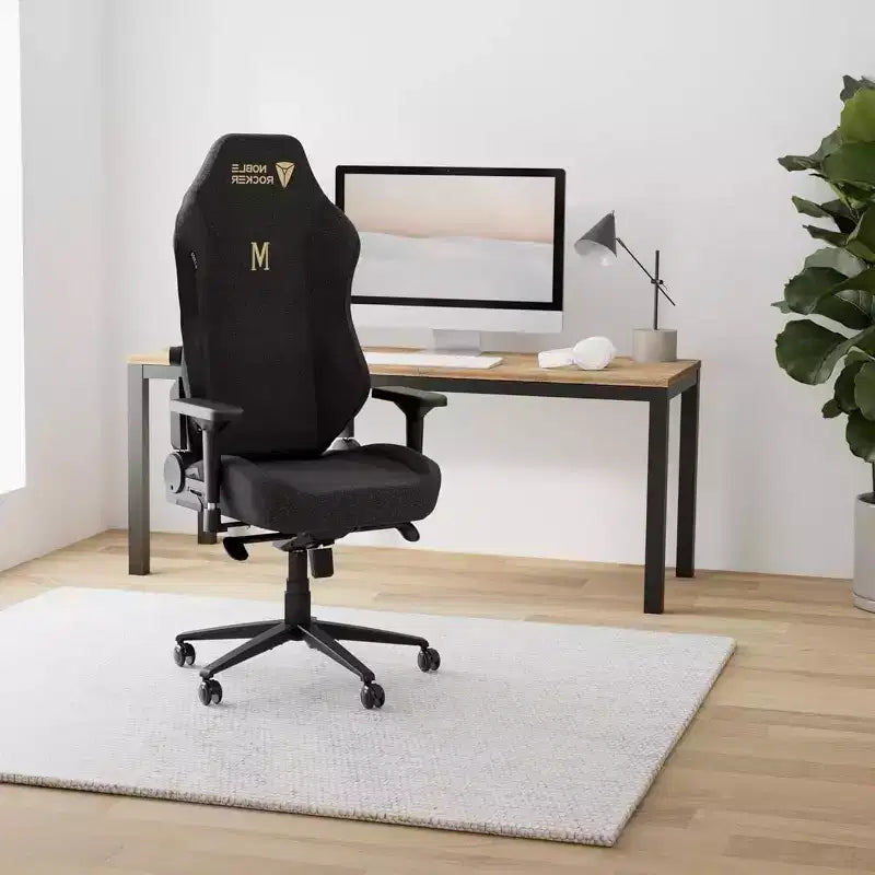 Chaise de jeu AMERLIFE, ergonomique, avec support lombaire, appui-tête et accoudoirs 4D pour ordinateur