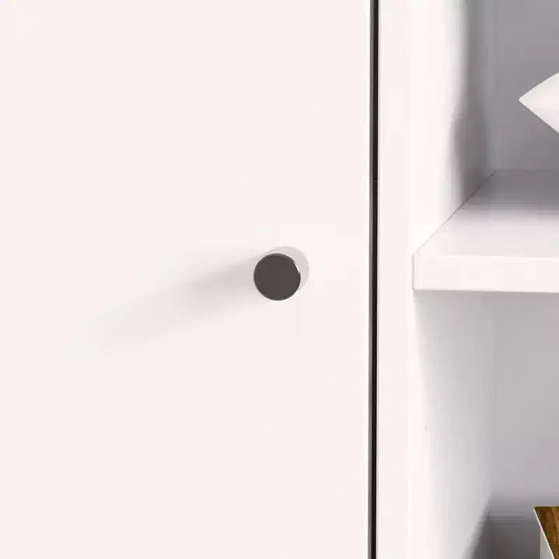 Meuble TV de divertissement moderne et minimaliste Famapy : Design moderne avec console multimédia à grand rangement, étagère TV flottante