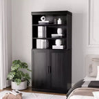 Meuble d'appoint en bois PexFix avec étagères réglables