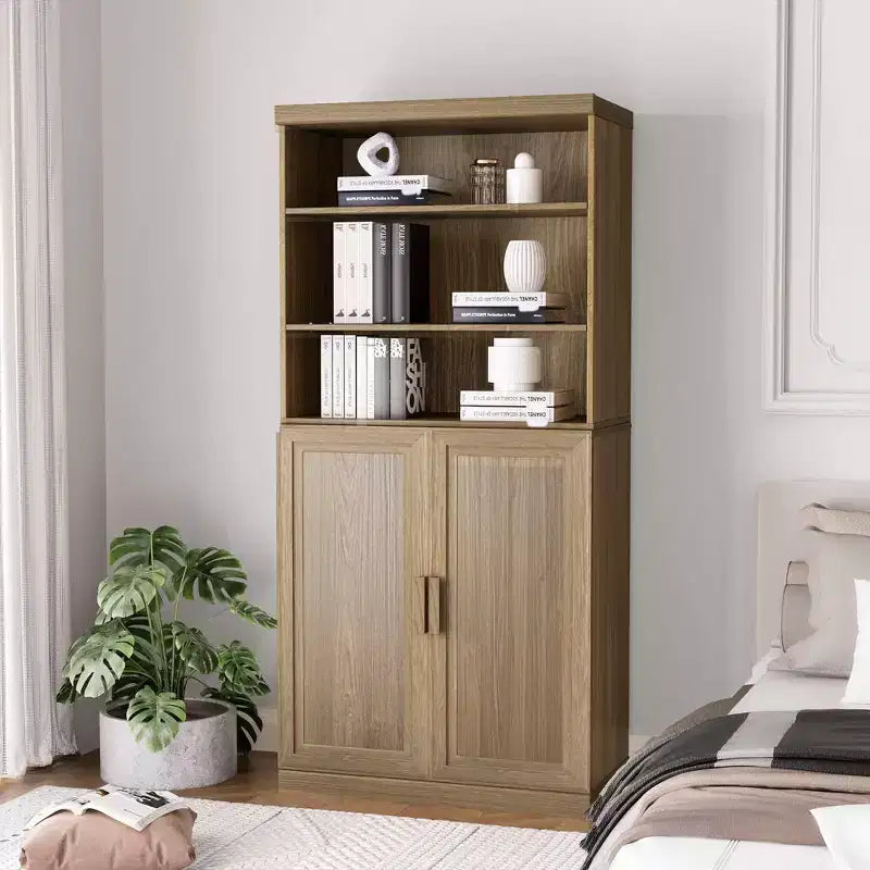 Meuble d'appoint en bois PexFix avec étagères réglables