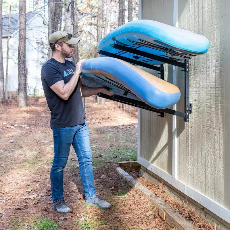 StoreYourBoard Rangement SUP et Planche de Surf Sandbridge | Rack d'extérieur réglable | 2 Niveaux