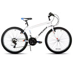 BAMCBASE 24 26 Vélo de montagne, cadre en acier à haute teneur en carbone 18 vitesses, VTT de sport pour adulte