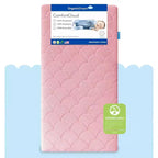 Organic Dream ComfortCloud 2-Stage Crib & Toddler Mattress in Pink