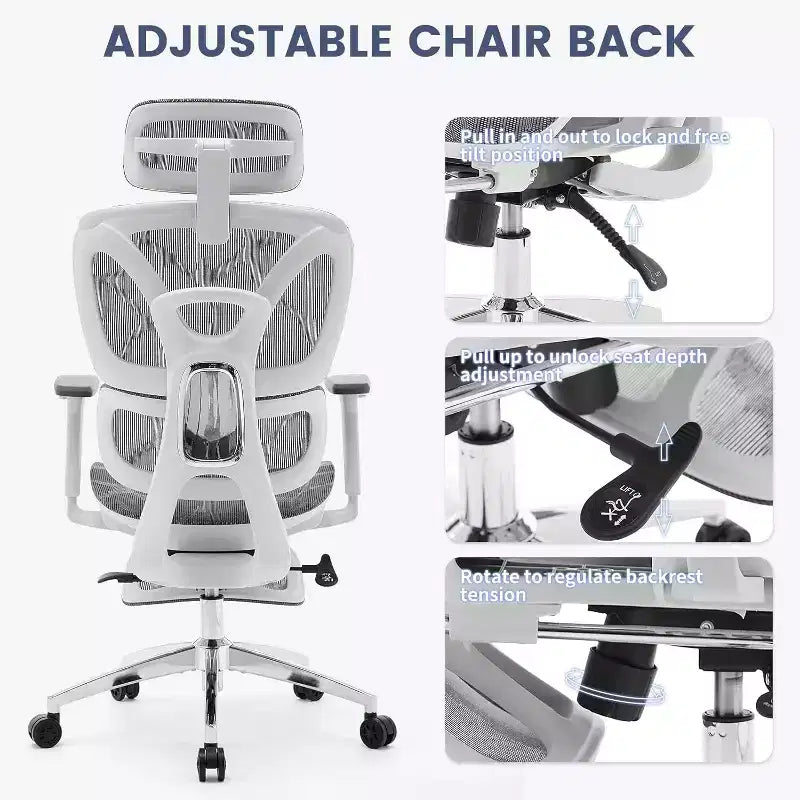 Chaise de bureau ergonomique Acekool