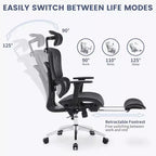 Chaise de bureau ergonomique Acekool