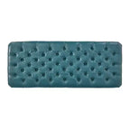 GDFStudio Heathbrooke Pouf de rangement capitonné contemporain en similicuir