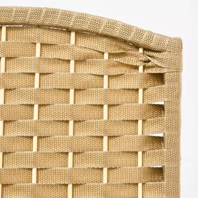 MAYEERTY Séparateur de pièce pliable à 6 panneaux, paravent de 1,7 m de haut, cloison autoportante pour maison, bureau, chambre, bois naturel
